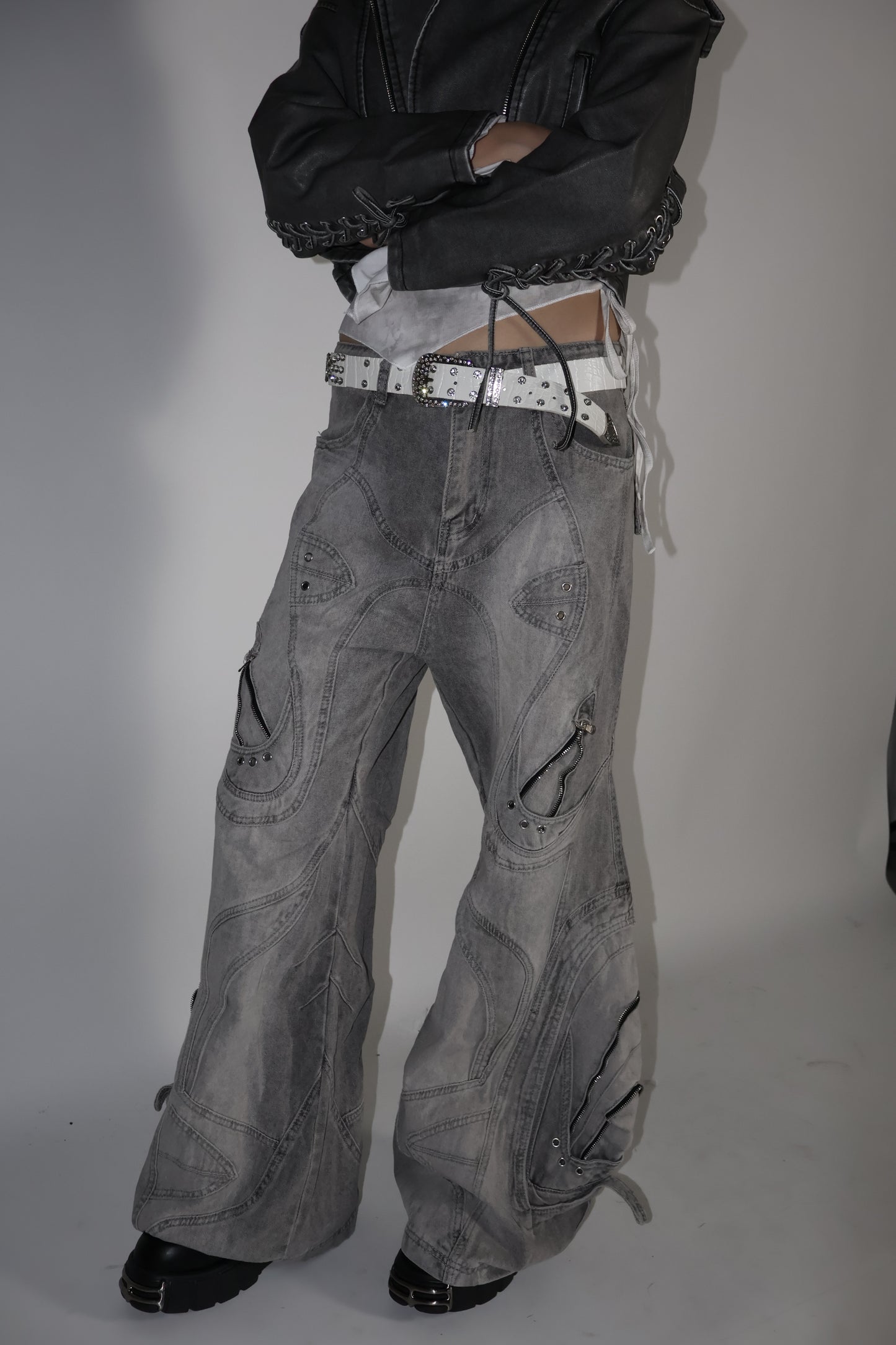 25-937 Steel Wide Pants A332