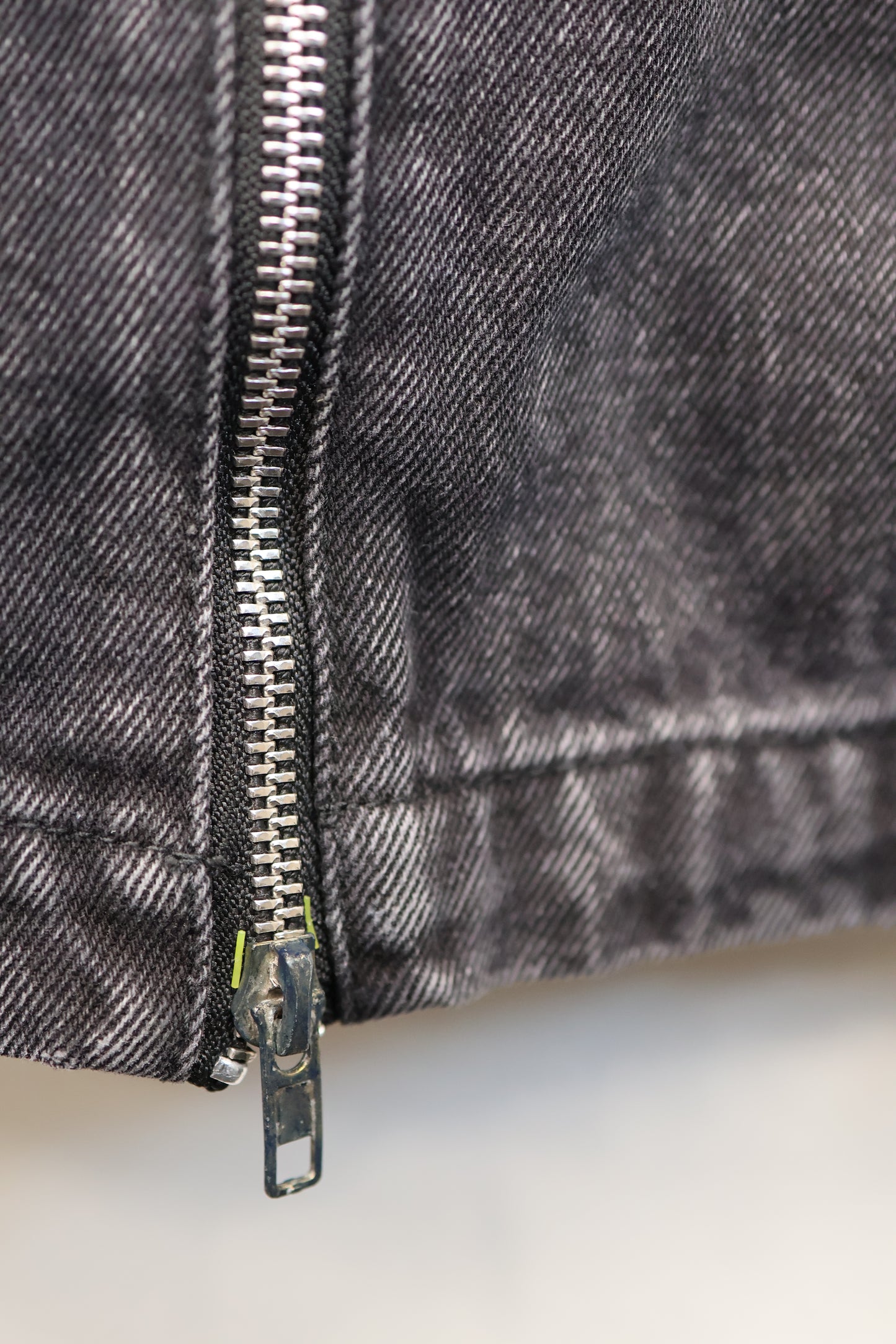 zip pocket cargo denim A3