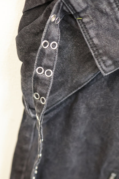 zip pocket cargo denim A3