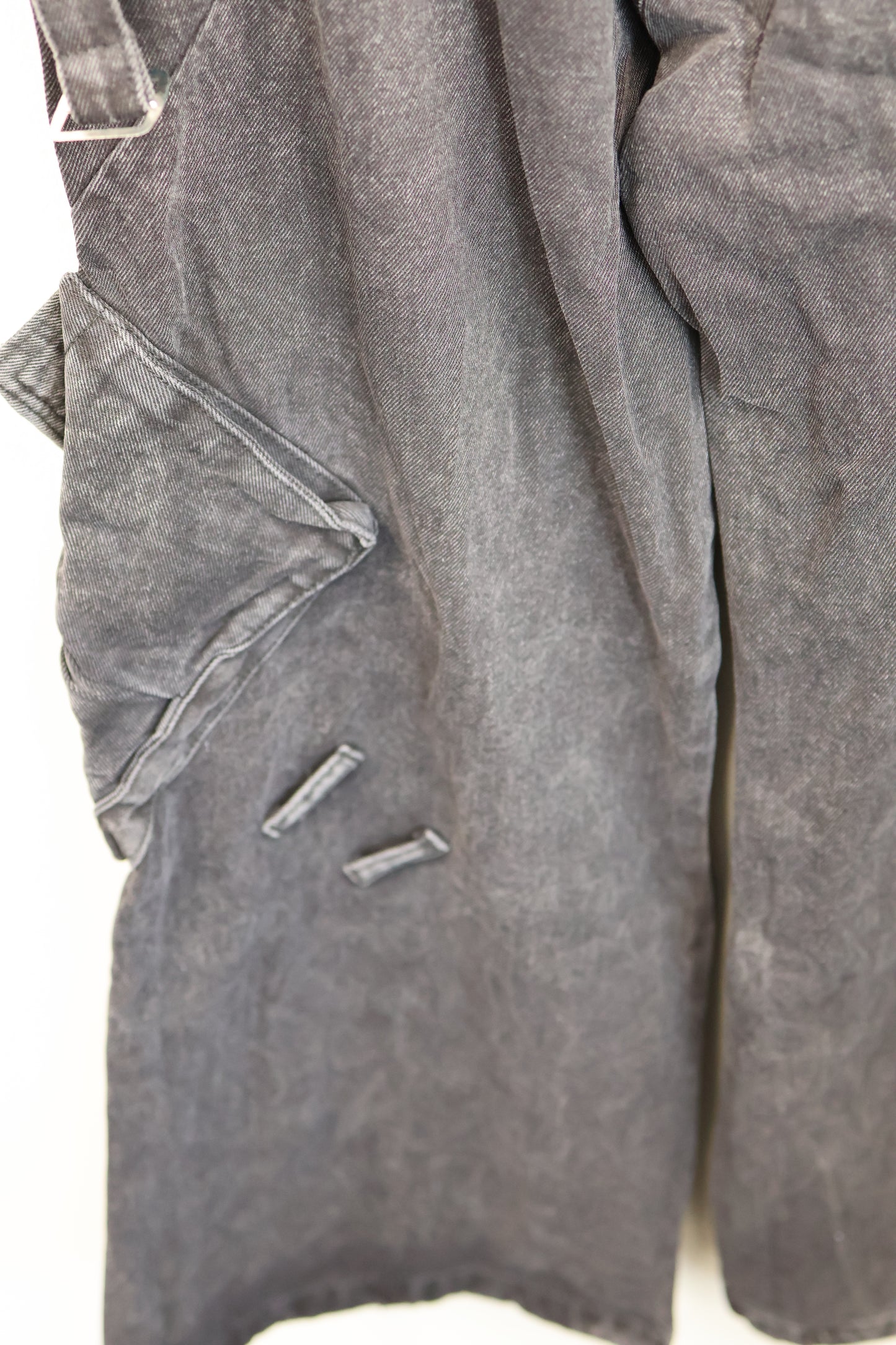 zip pocket cargo denim A3