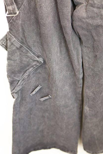 zip pocket cargo denim A3
