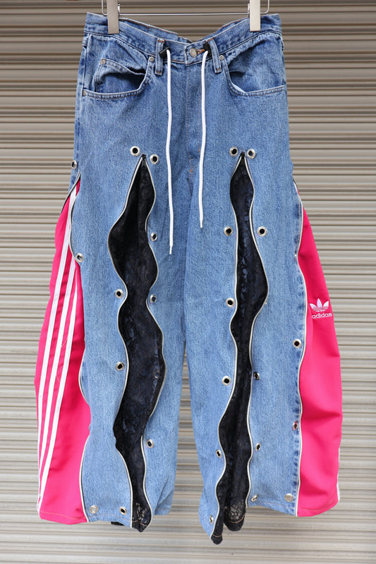 1618 remake lace denim_RA718