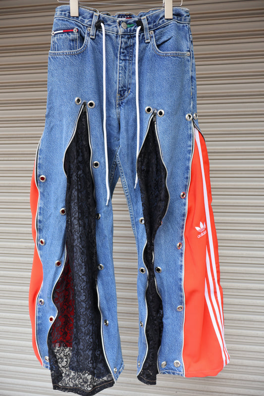 1618 remake lace denim_RA706