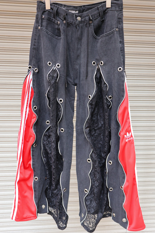 1618 remake lace denim_RA703