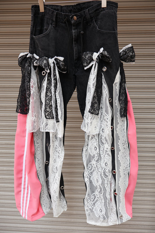1618 remake ribbon denim_RA702
