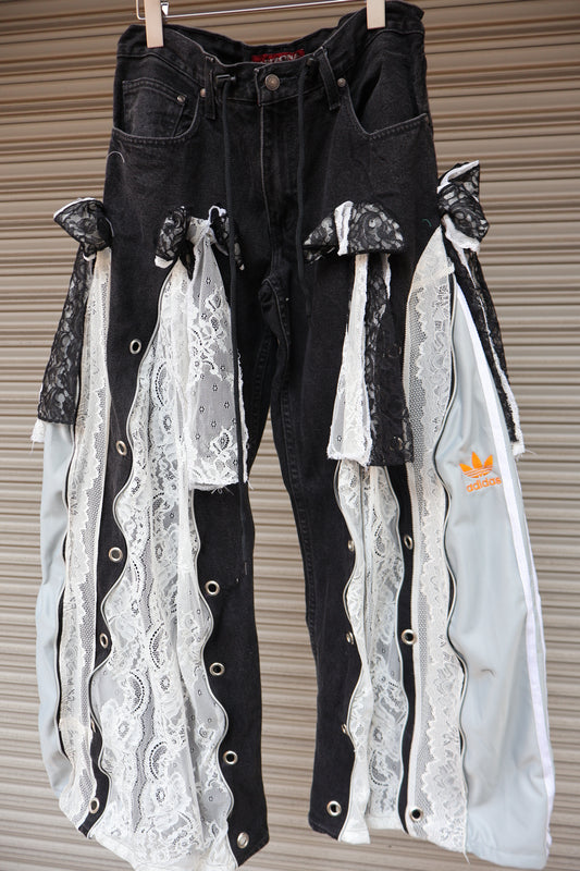 1618 remake ribbon denim_RA701
