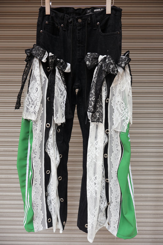 1618 remake ribbon denim_RA700