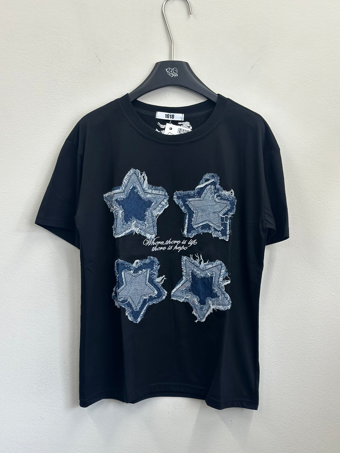 star patch tee A209