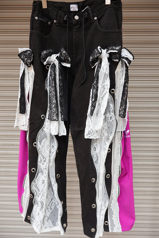 1618 remake ribbon denim_RA699