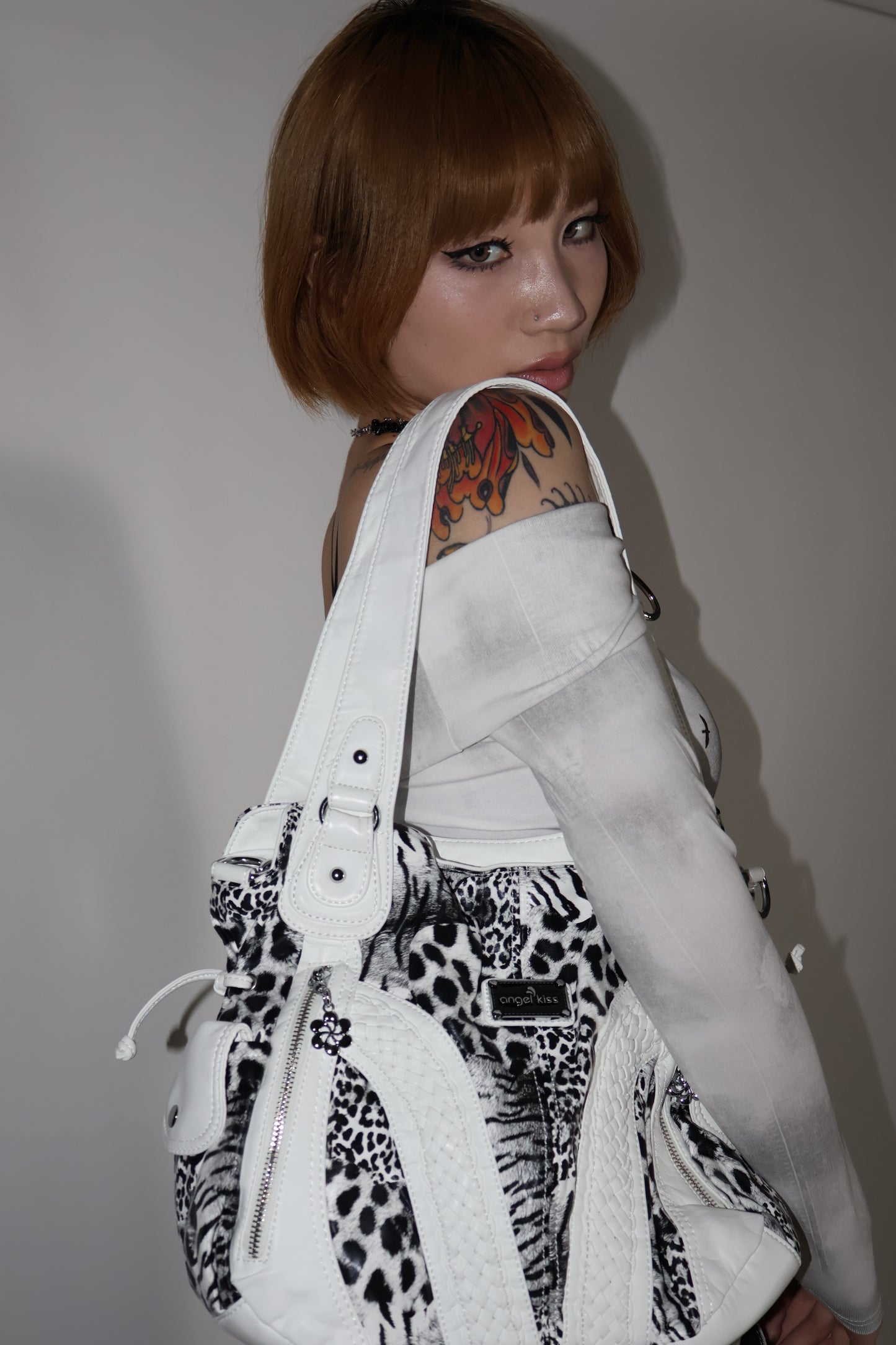 25-919 Angel Print Top A337