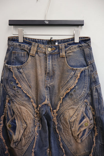 Ruin Cargo denim A415