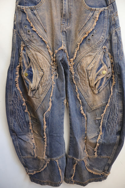 Ruin Cargo denim A415