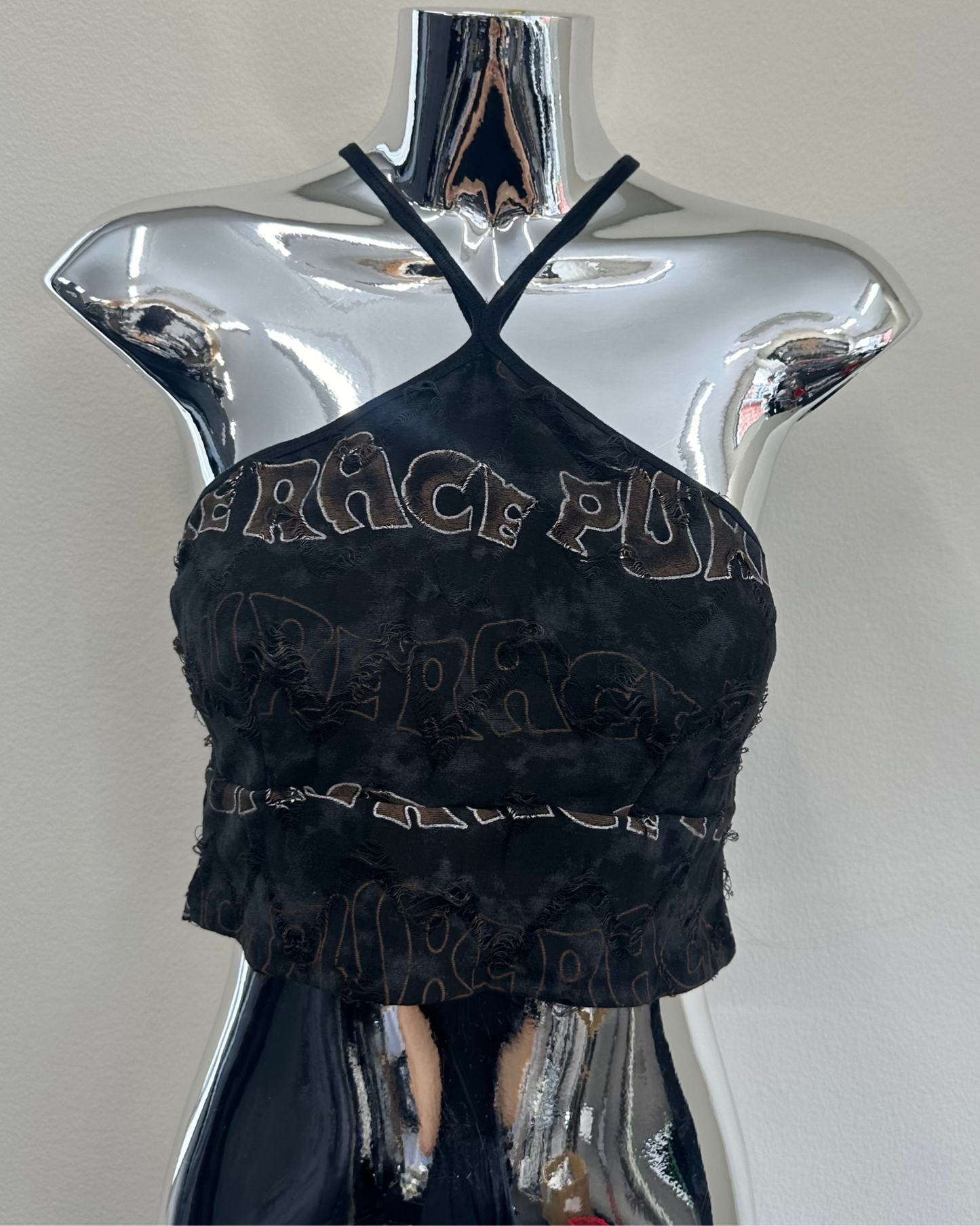 pattern tube top A106　