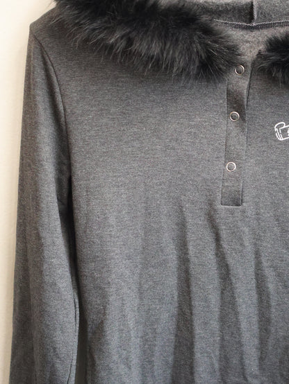 Fur Zip L/S A468