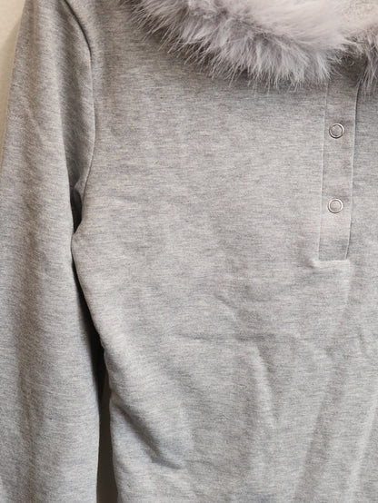 Fur Zip L/S A468