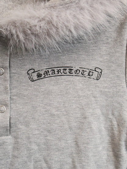 Fur Zip L/S A468