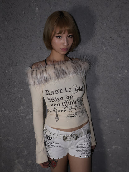 25-906 Dark Script L/S A437