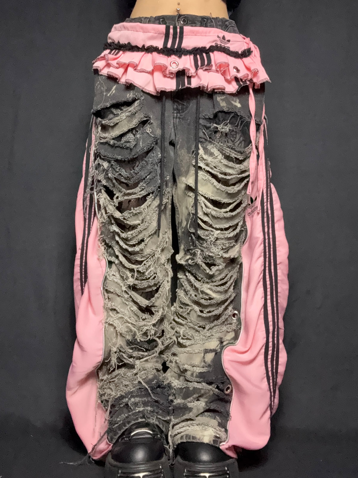 1618 remake skirt denim_RA1074