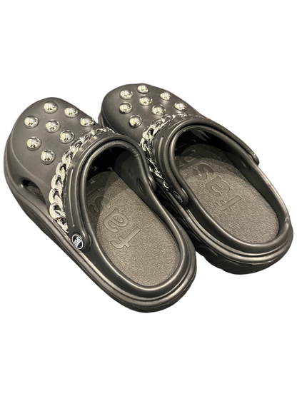 Stud Chain Clogs A680
