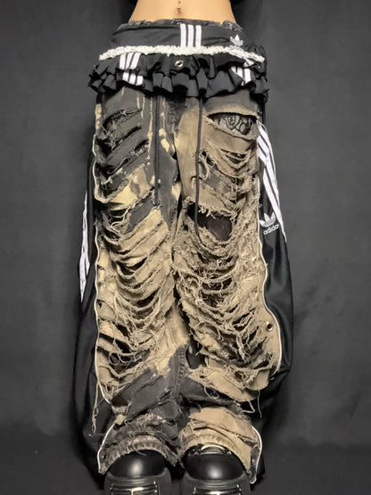1618 remake skirt denim_RA1070