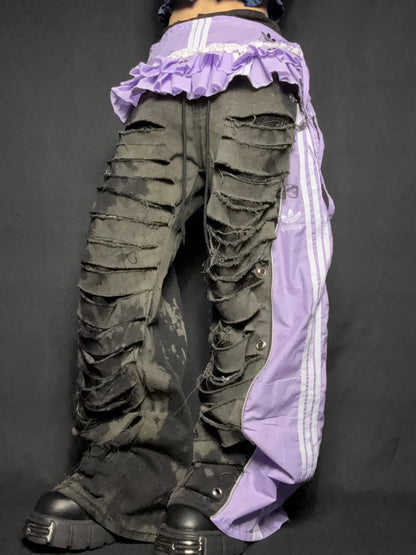 1618 remake skirt denim_RA1071