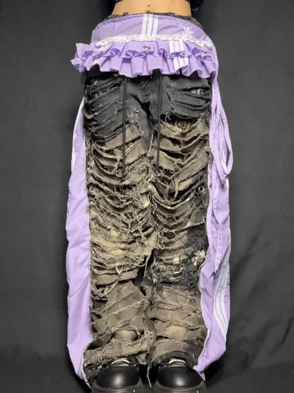 1618 remake skirt denim_RA1073