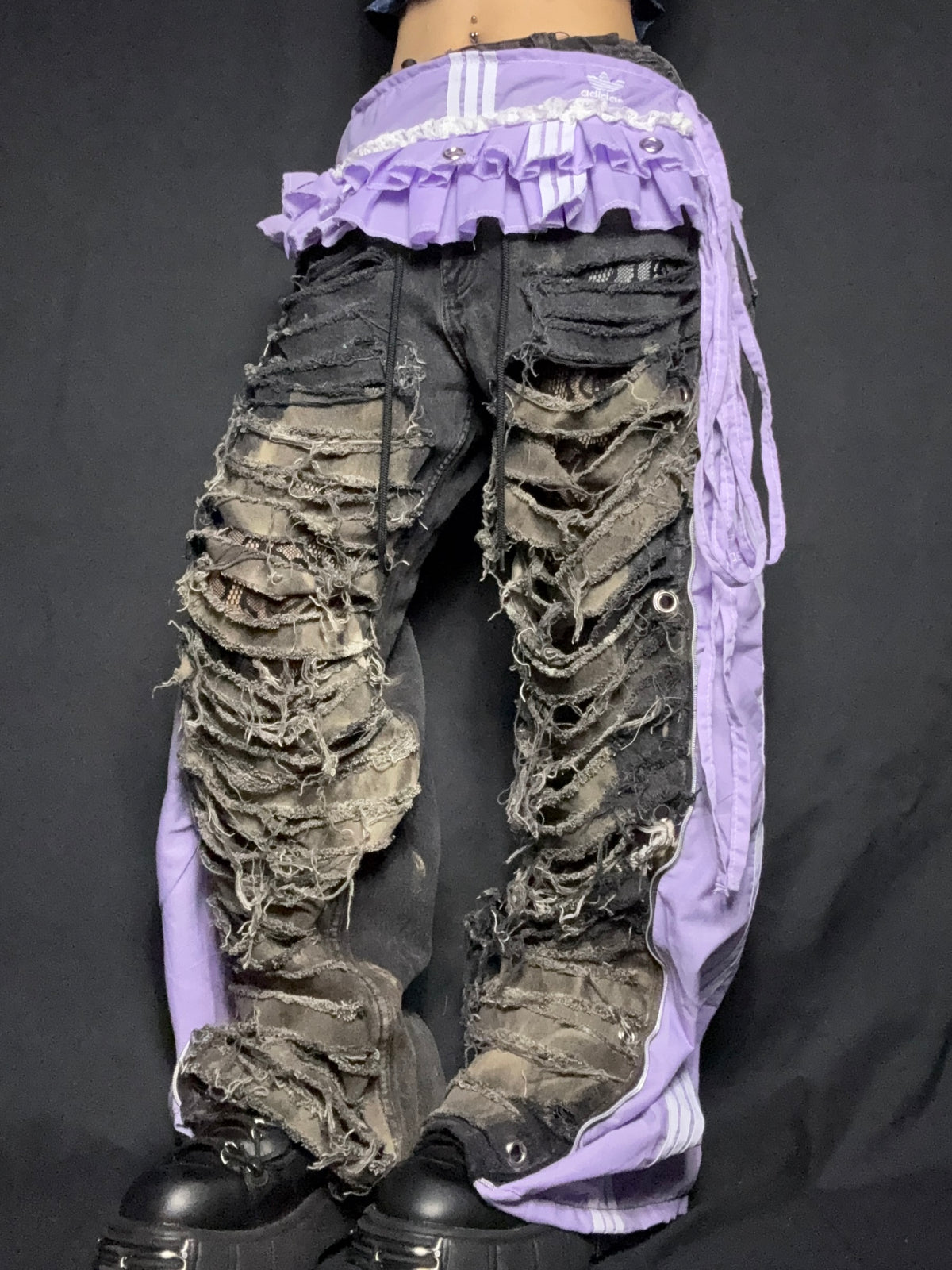 1618 remake skirt denim_RA1073