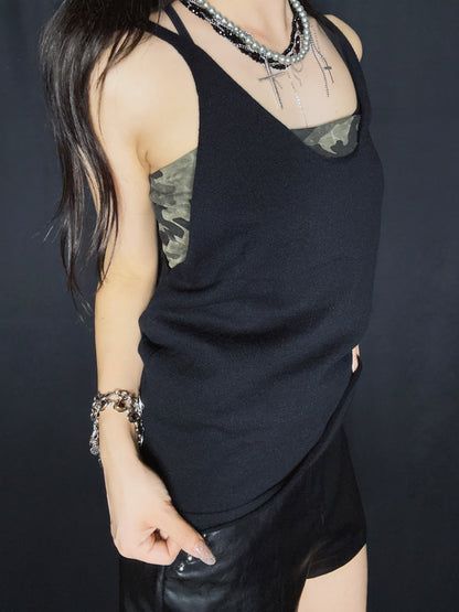 knit tank   A585