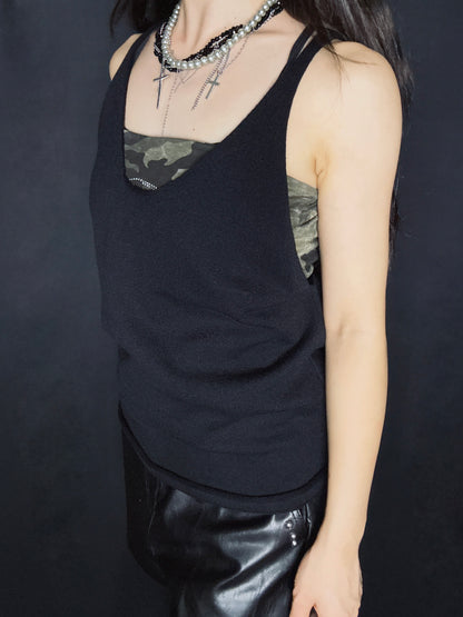 knit tank   A585