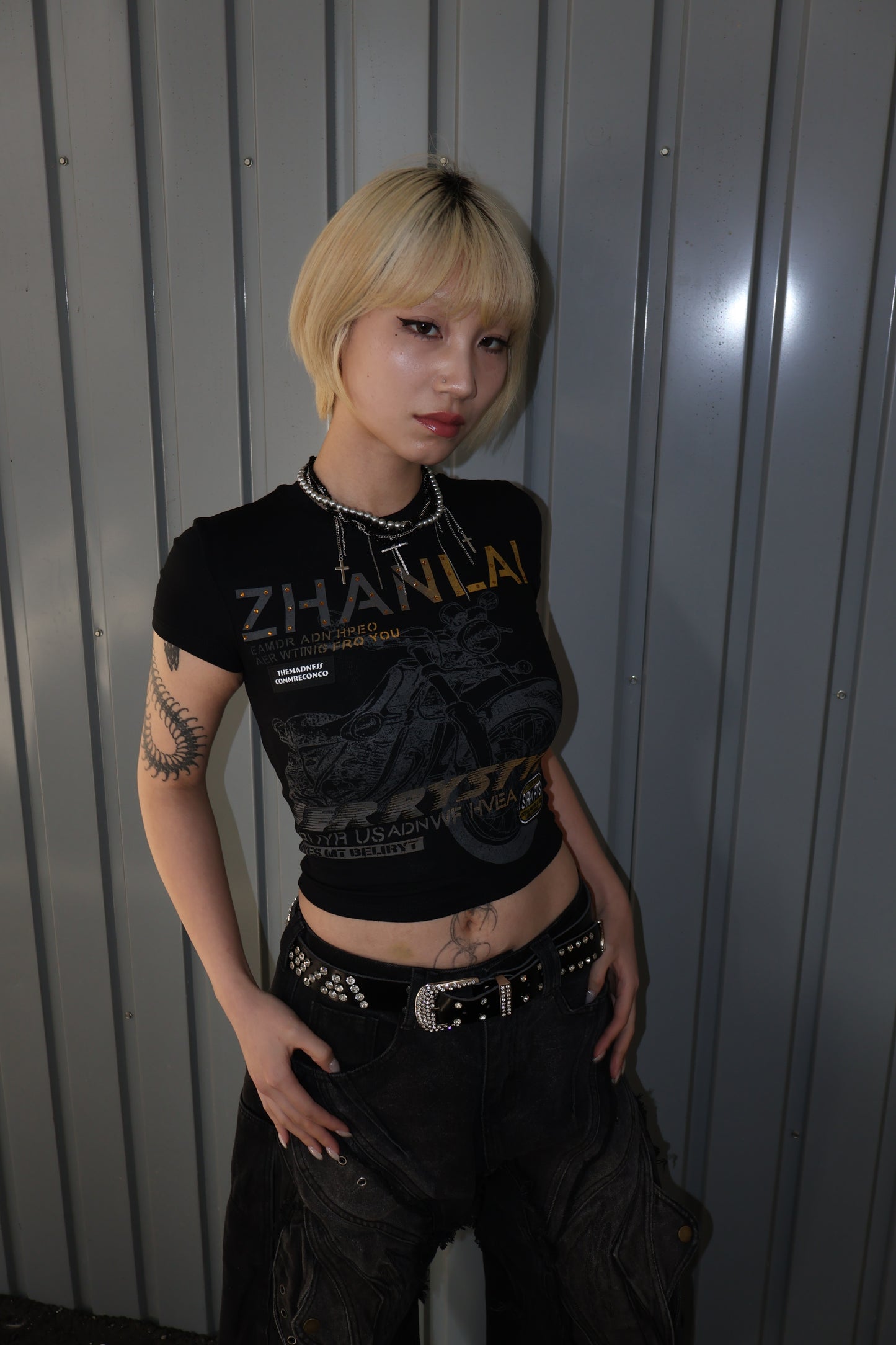 Havoc Print Top A495