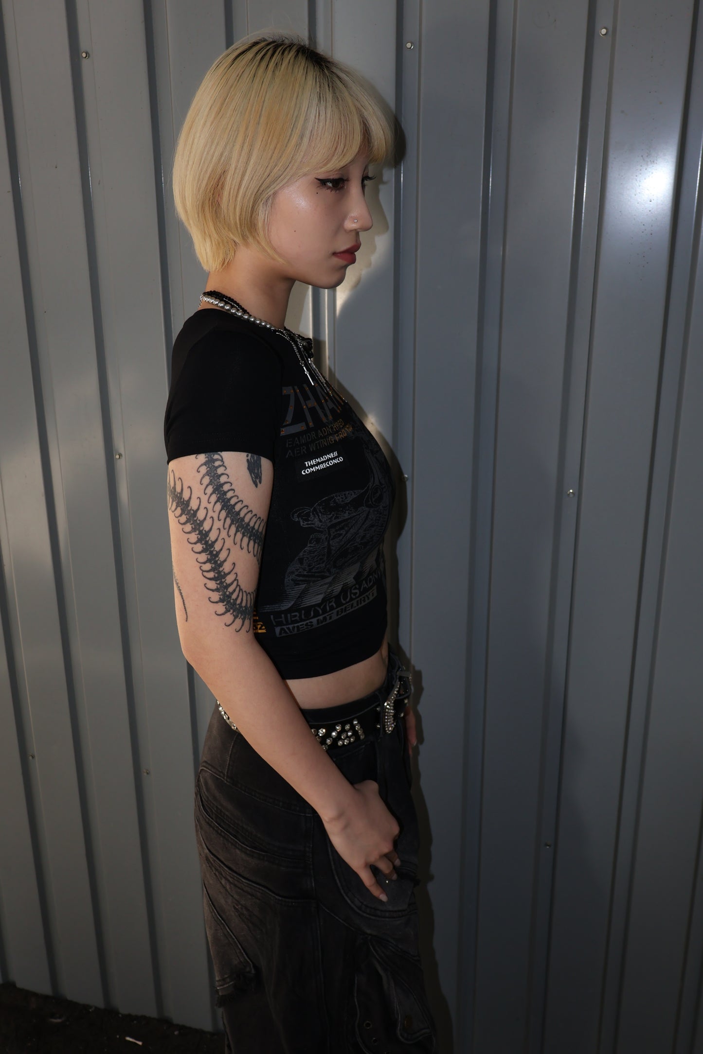 Havoc Print Top A495