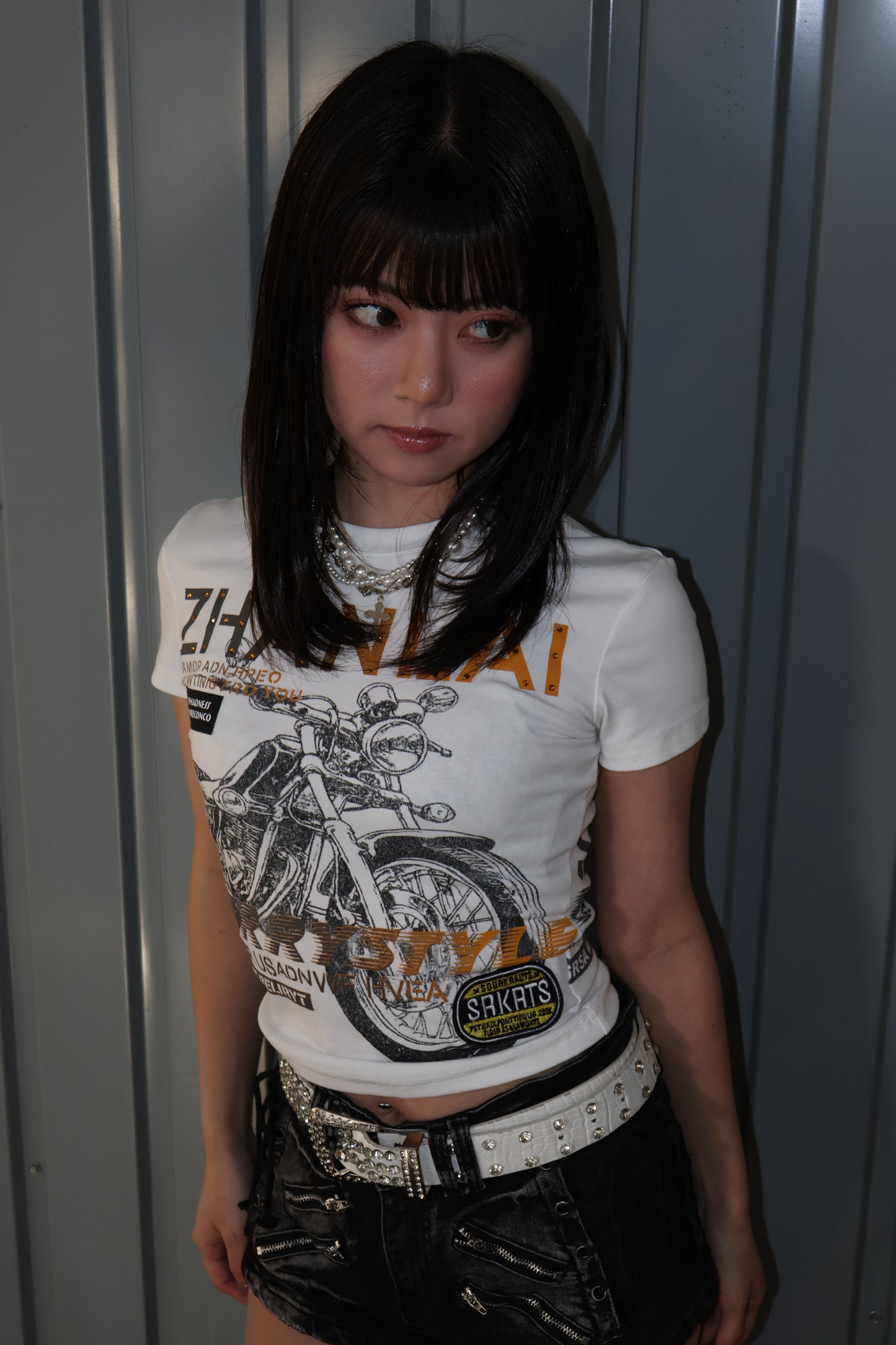 Havoc Print Top A495