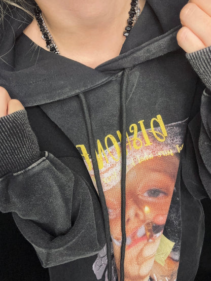 smoking boy hoodie A404