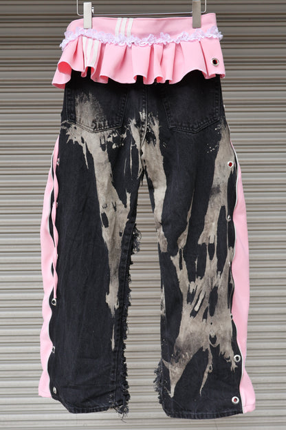 1618 remake skirt denim_RA763