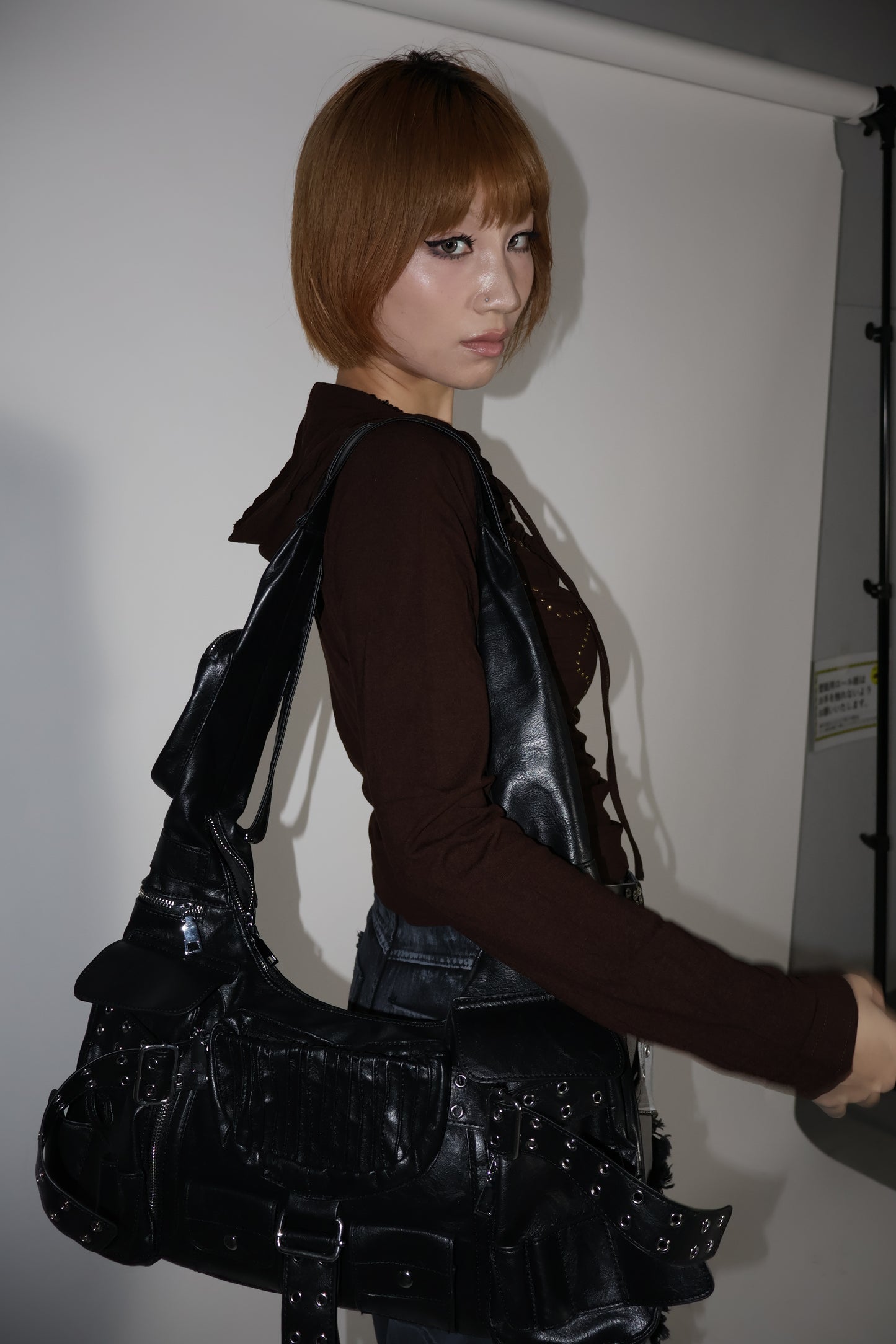 25-909 Stud Butterfly Hoodie A336