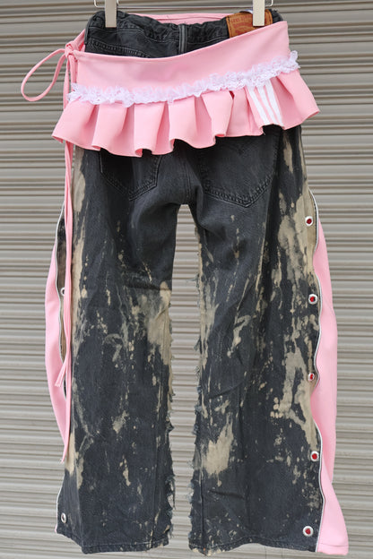 1618 remake skirt denim_RA798