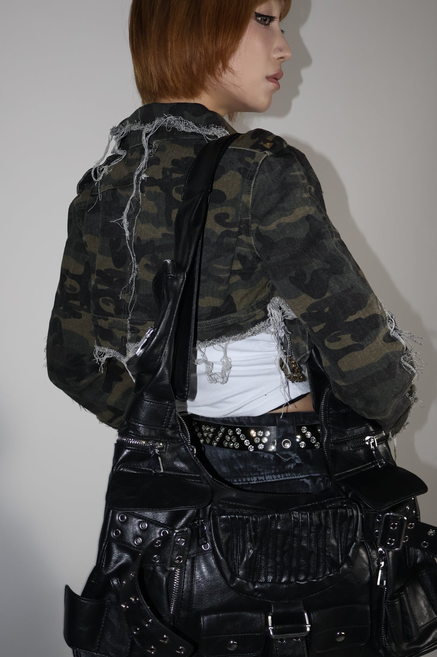 25-931 Camo Cut Jacket  A347