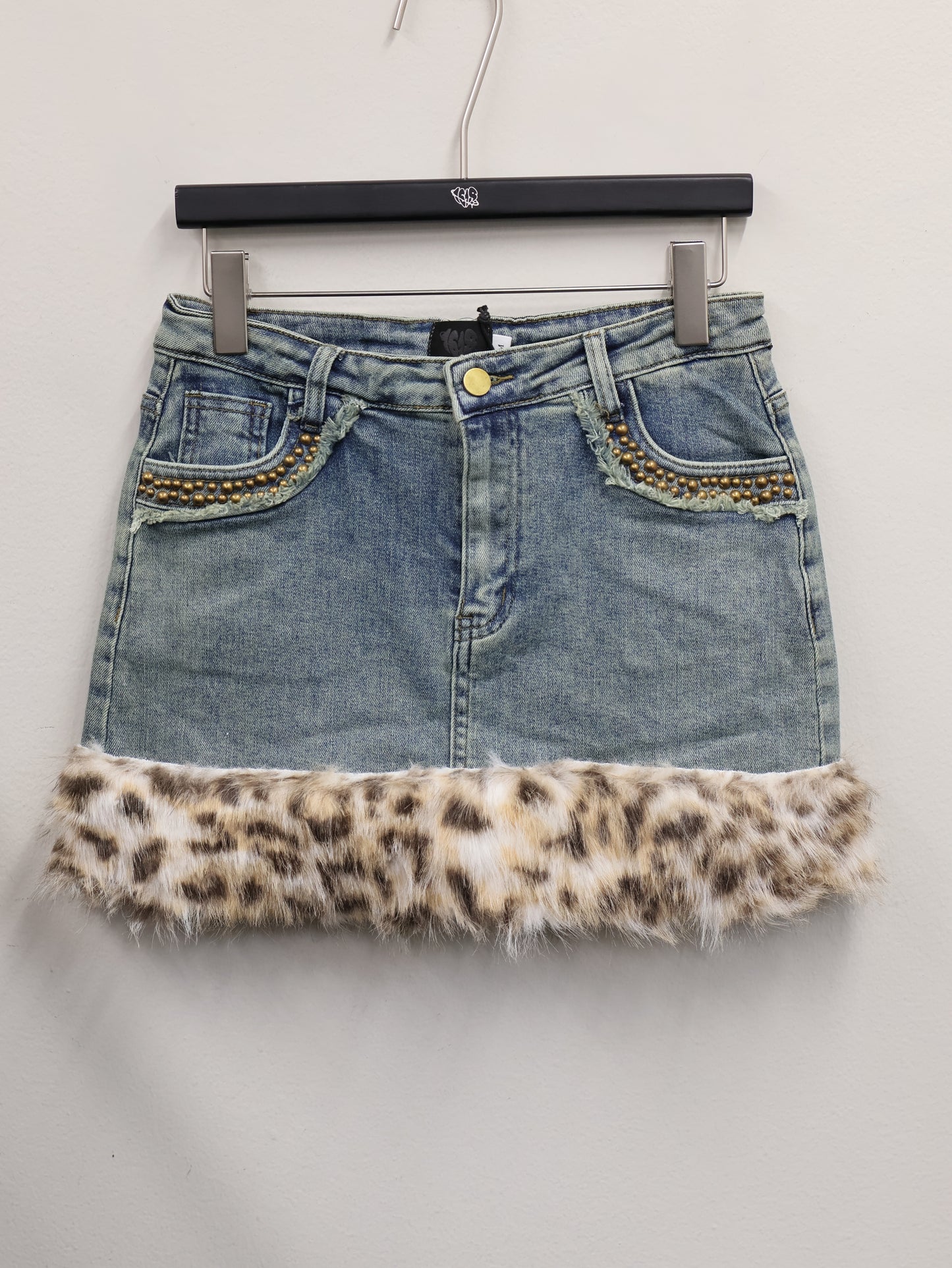 Wild Edge Denim Skirt A447