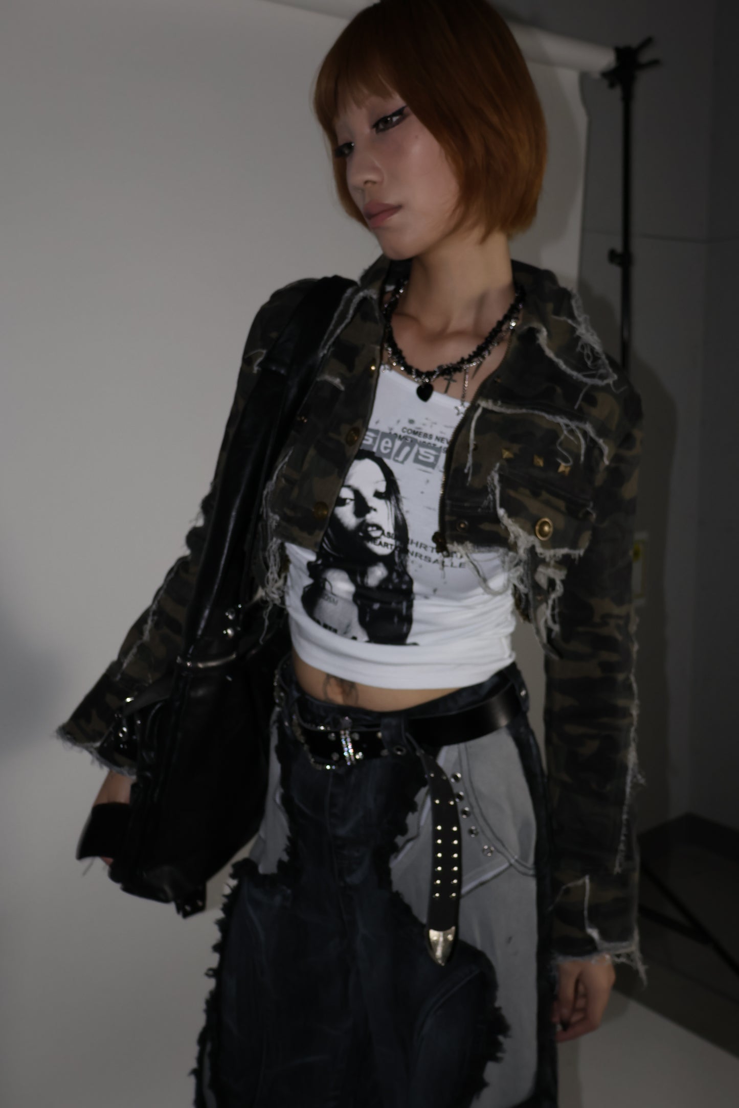 25-931 Camo Cut Jacket  A347