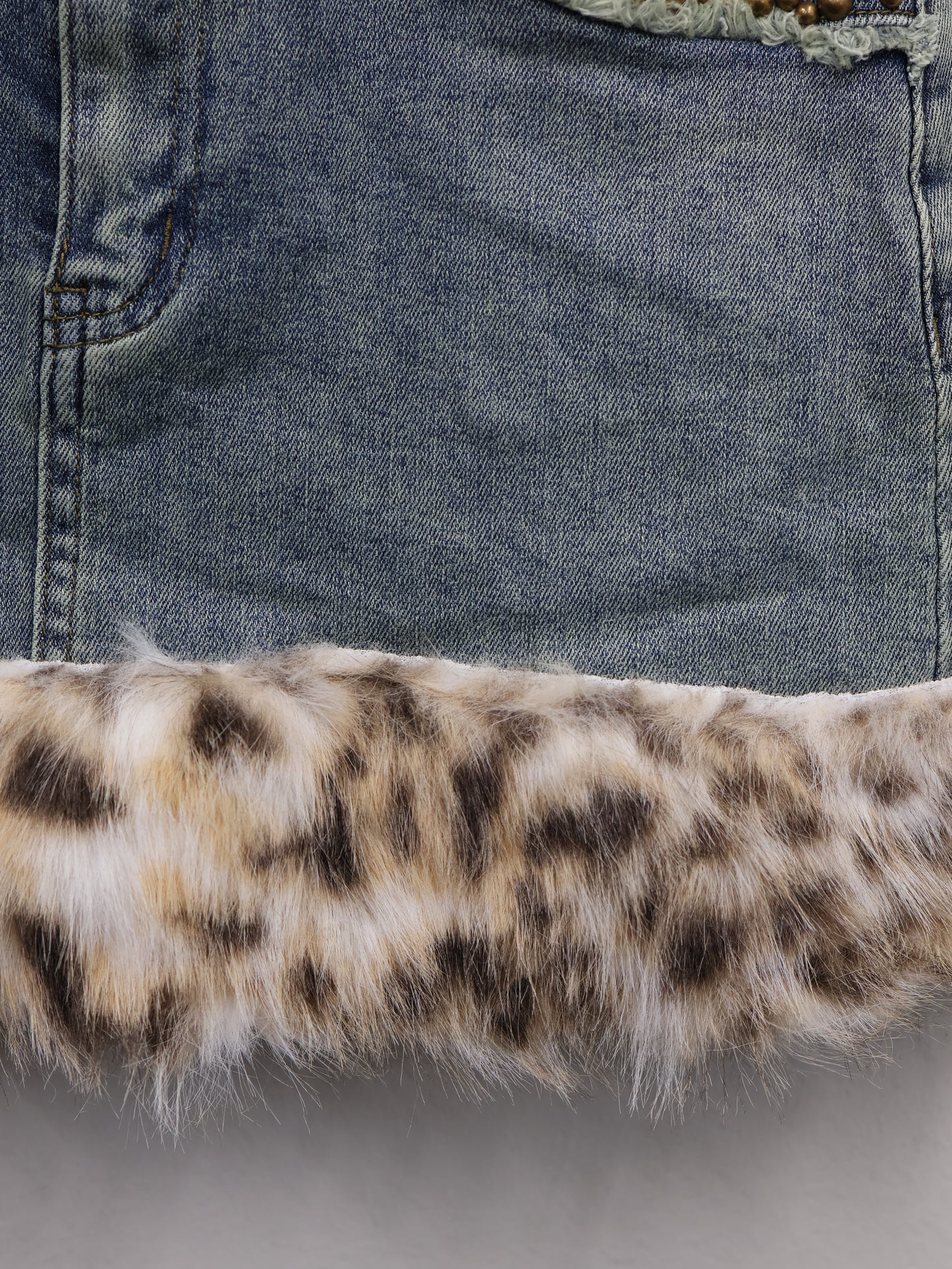 Wild Edge Denim Skirt A447