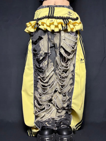 1618 remake skirt denim_RA1081