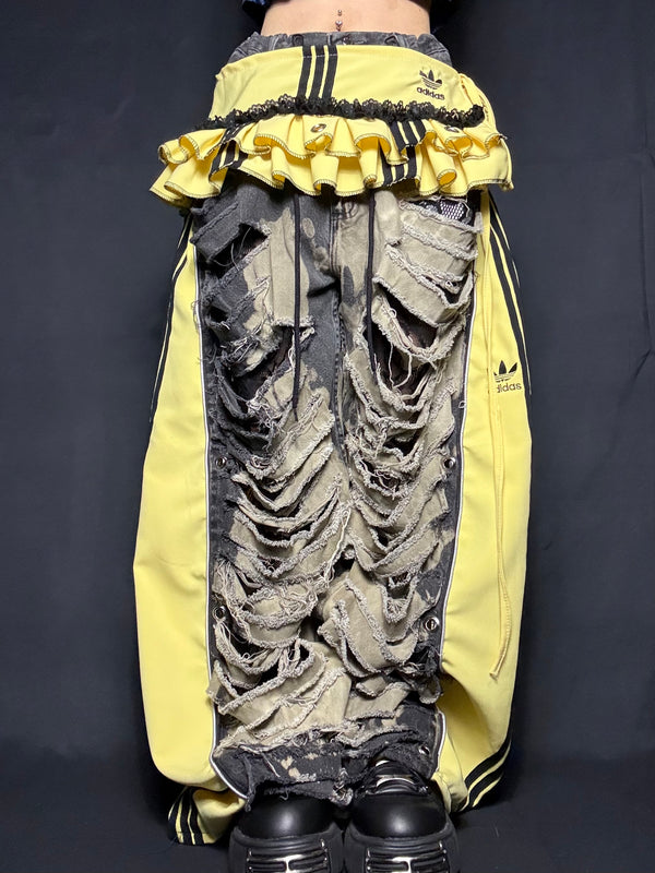 1618 remake skirt denim_RA1081
