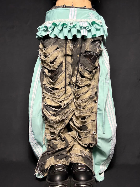 1618 remake skirt denim_RA1078
