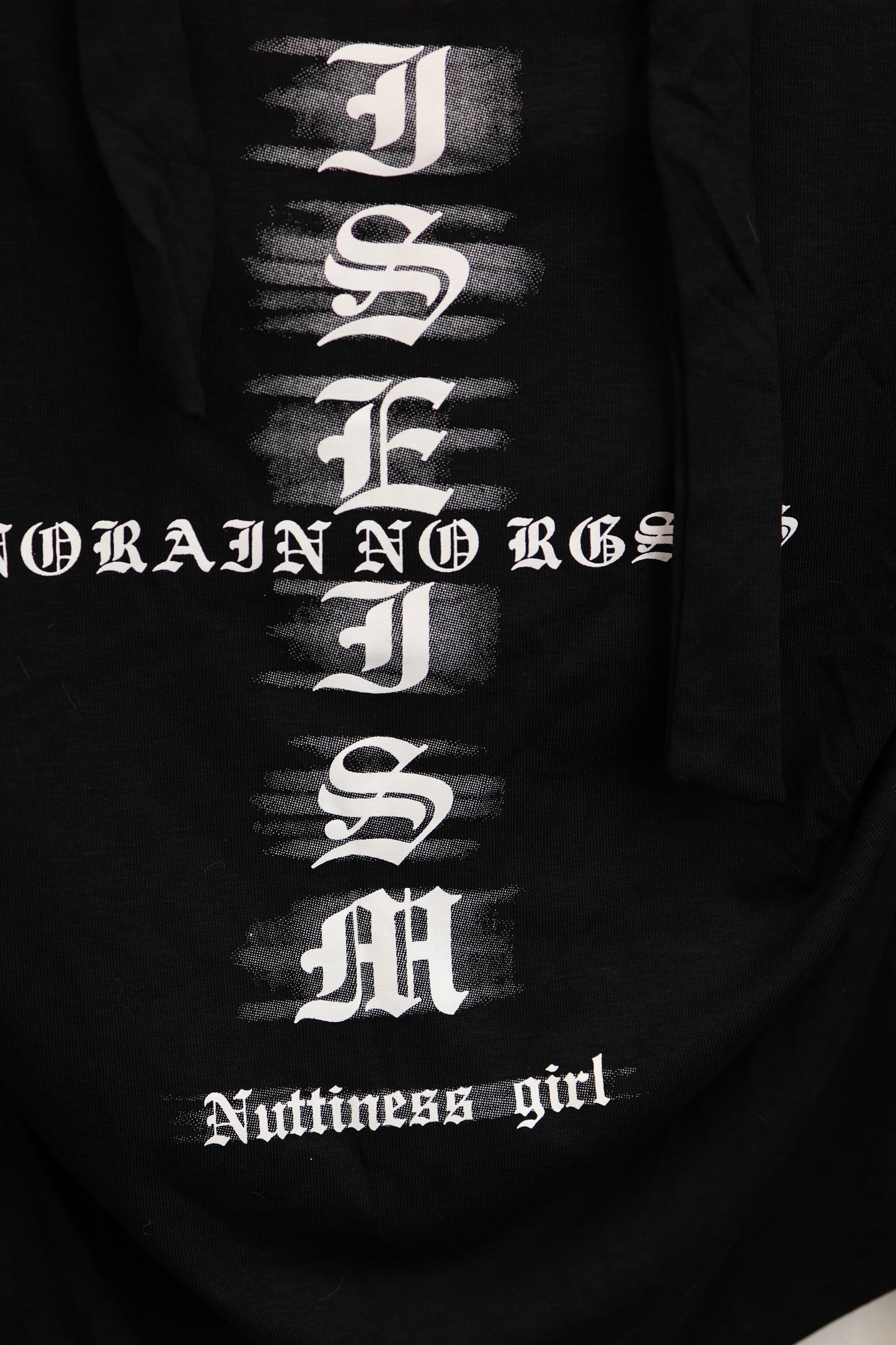 Logo Ribbon off-shoulder Top A299