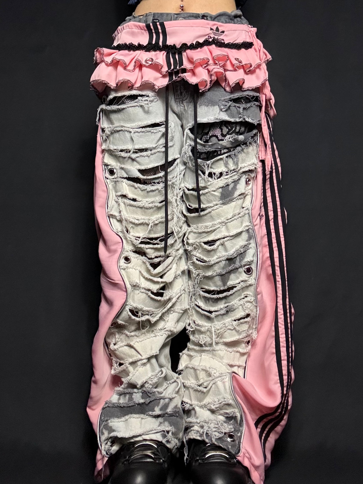 1618 remake skirt denim_RA1084