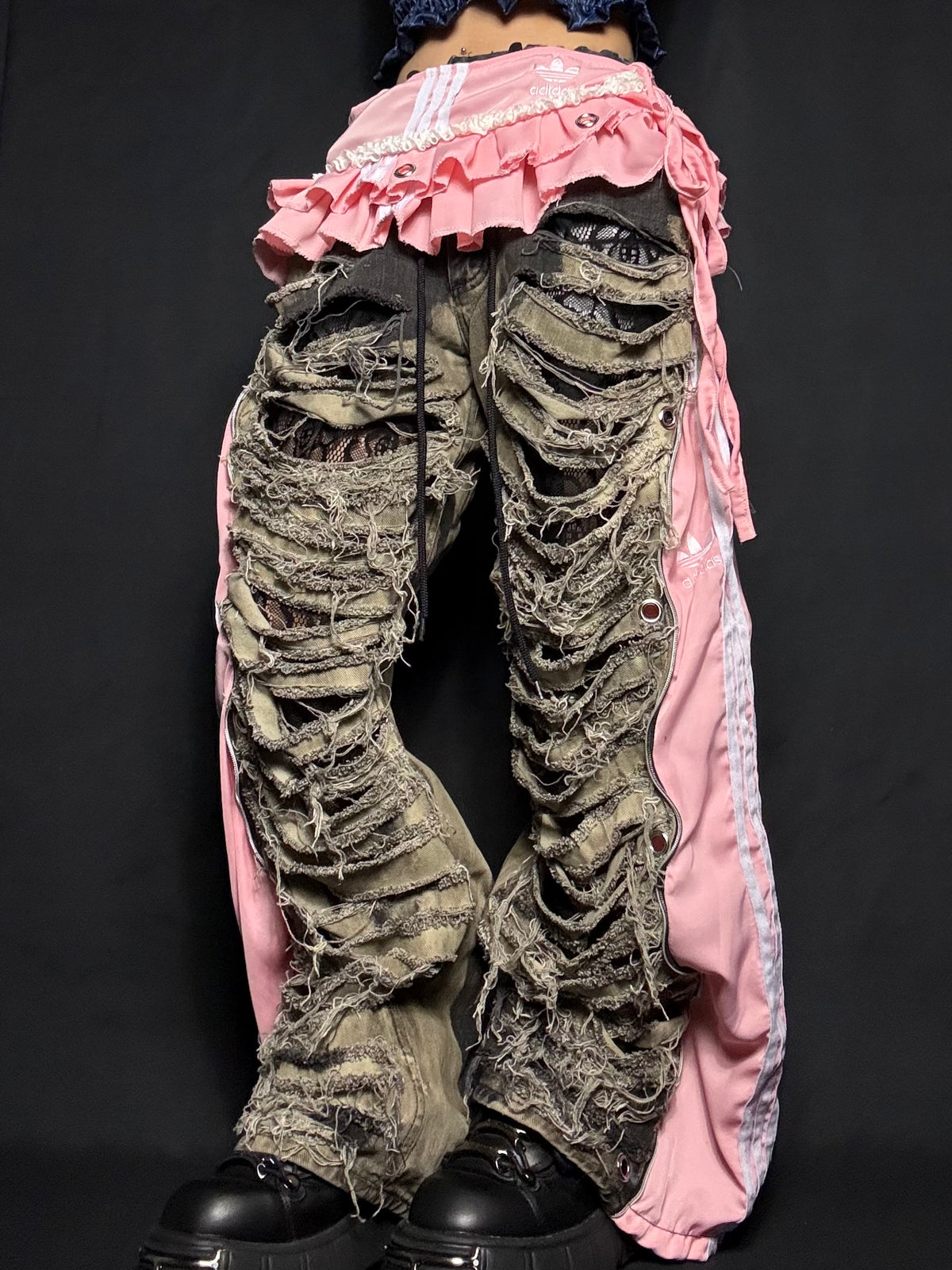 1618 remake skirt denim_RA1099