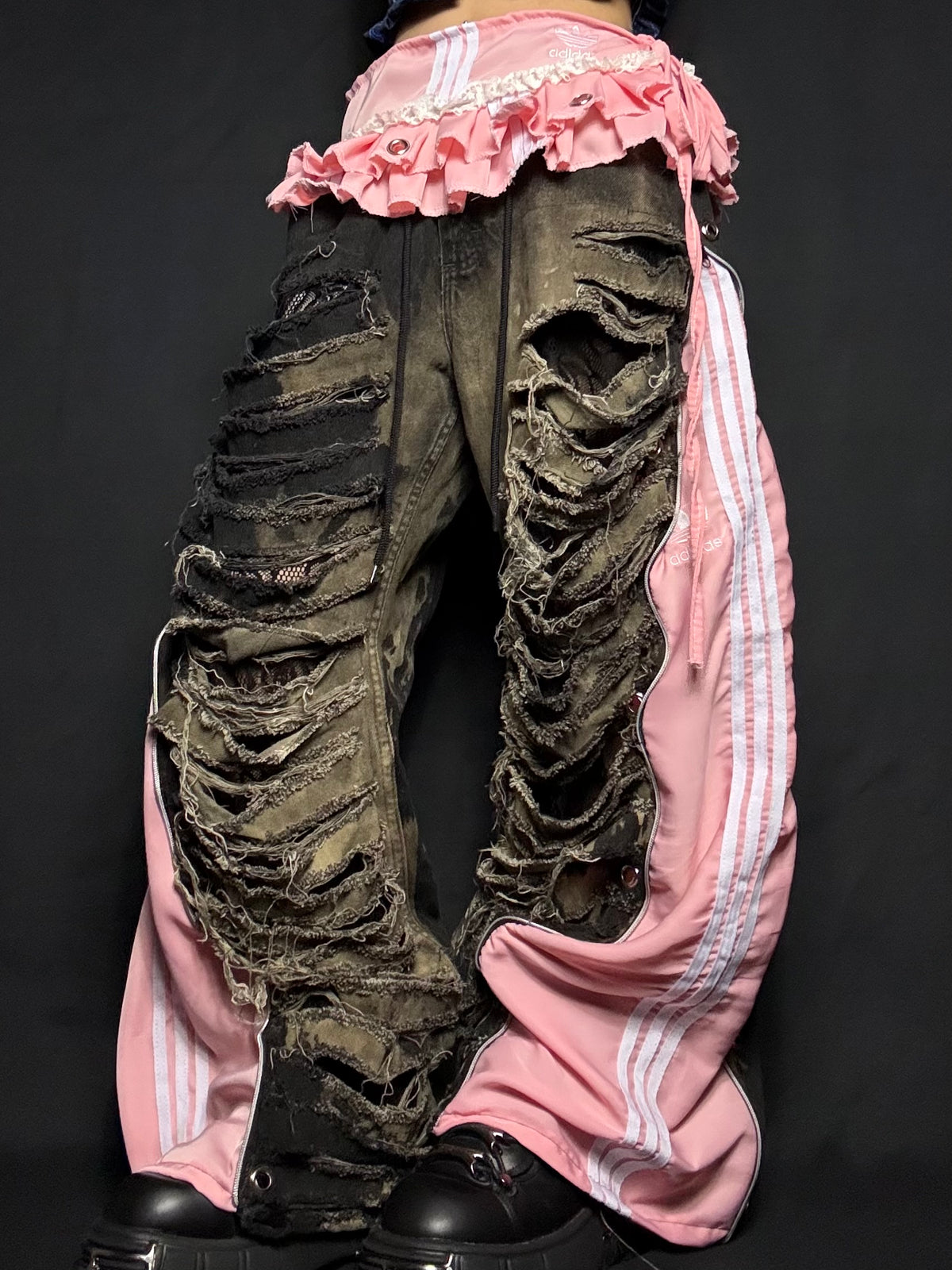 1618 remake skirt denim_RA1100