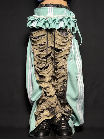 1618 remake skirt denim_RA1102