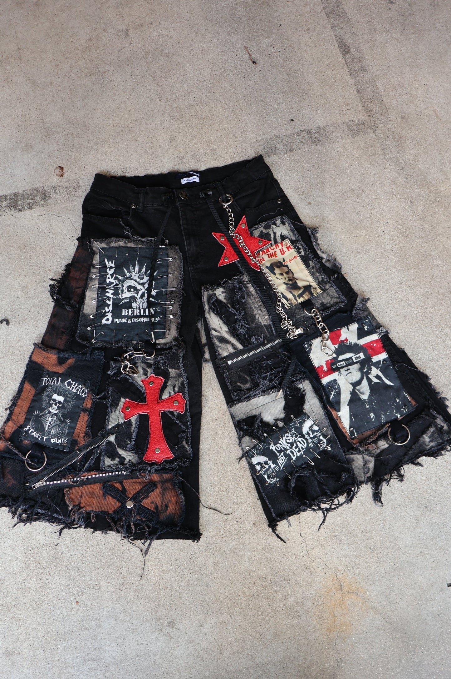 RE: Ash Washed Patch Denim RA799
