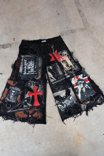 RE: Ash Washed Patch Denim RA799